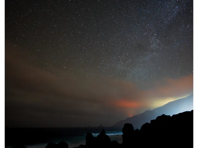Eine Nacht am Meer