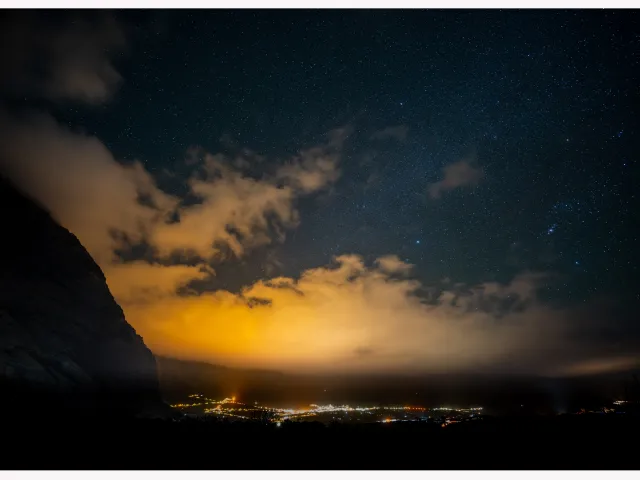 Nachthimmel über Frontera, El Hierro