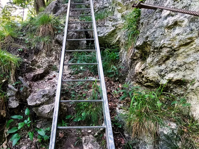 Drachenwand Abstieg